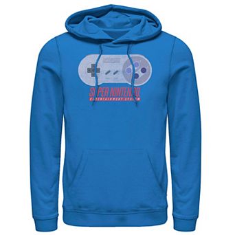 Men's Nintendo Super Nintendo Controller Retro Pullover Hoodie