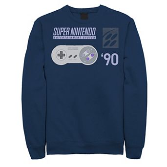 Men's Nintendo Super Nintendo Controller 90 Sweatshirt