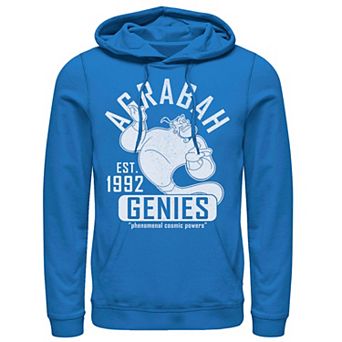 Disney's Aladdin Genie Men's Collegiate Sports Pullover Hoodie
