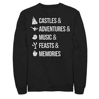 Disney Men's Castles & Memories Sweatshirt