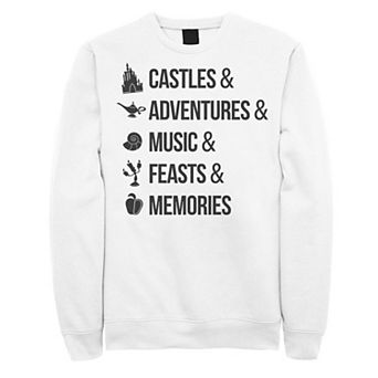 Disney Men's Castles & Memories Sweatshirt