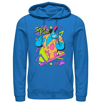 Disney's Aladdin Genie Men's Retro 90's Style Poster Pullover Hoodie