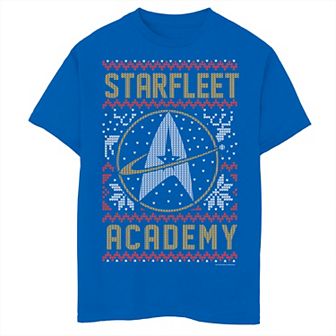 Boys 8-20 Star Trek Next Generation Starfleet Symbol Tee