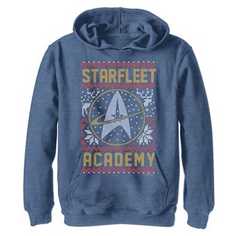 Boys 8-20 Star Trek Next Generation Starfleet Symbol Graphic Hoodie