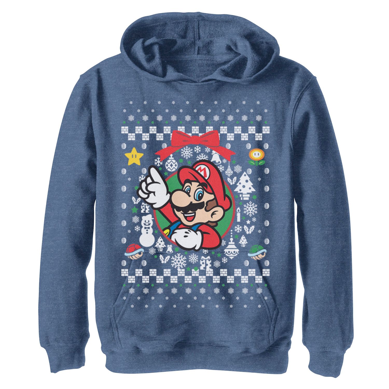 boys mario hoodie