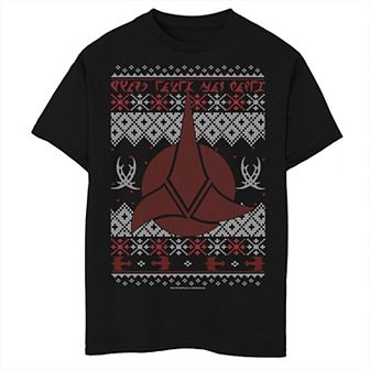 Boys 8-20 Star Trek Next Generation Klingon Symbol Graphic Tee
