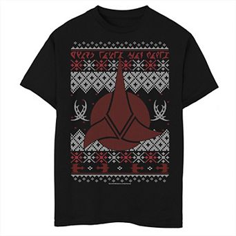 Boys 8-20 Star Trek Next Generation Klingon Symbol Graphic Tee