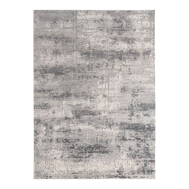 United Weavers Cascades Mazama Rug, Grey, 8X10.5 Ft