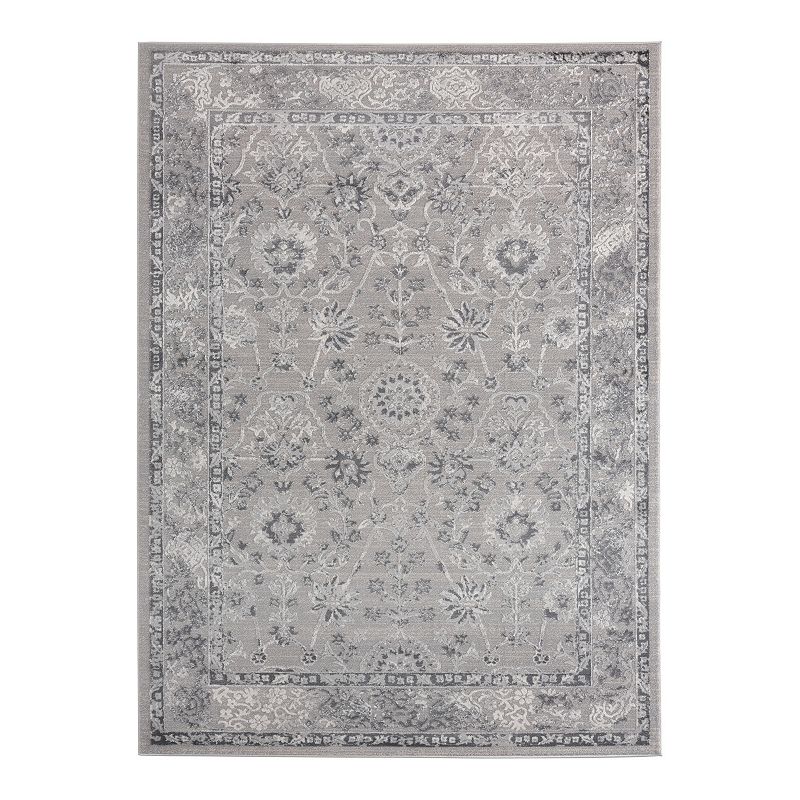 United Weavers Cascades Shasta Rug, Grey, 10X13 Ft