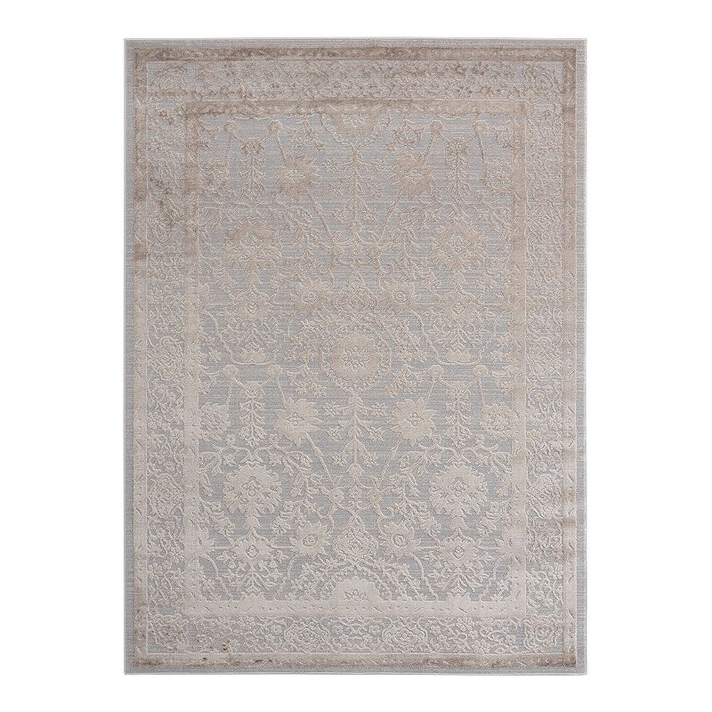 United Weavers Cascades Shasta Rug, Beig/Green, 5X7 Ft
