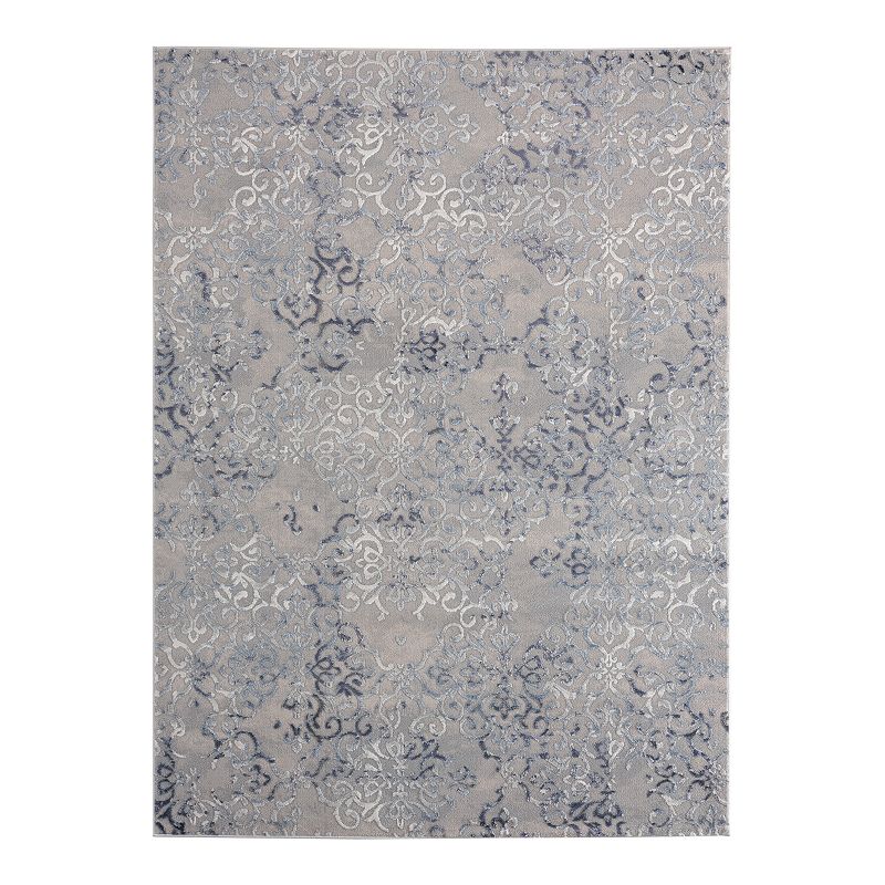 United Weavers Cascades Marblemount Rug, Blue, 12.5X15 Ft