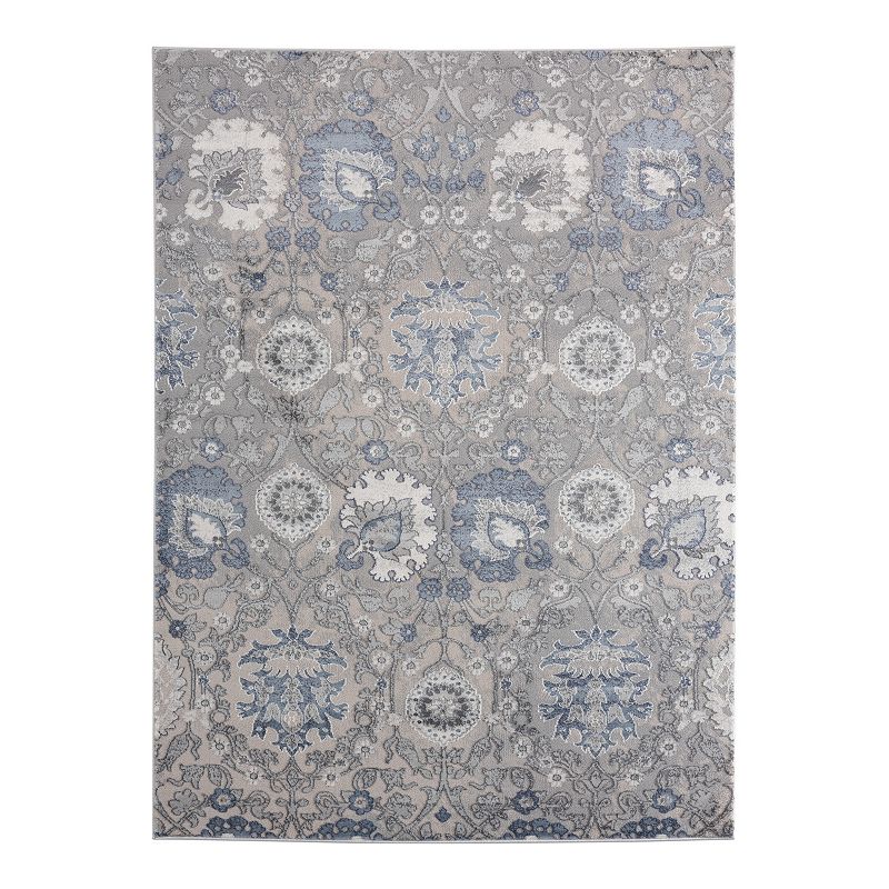 United Weavers Cascades Collection Olallie Rug, Blue, 12.5X15 Ft