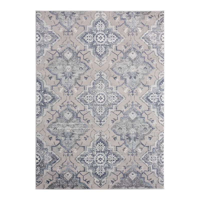 United Weavers Cascades Leavenworth Rug, Blue, 12.5X15 Ft