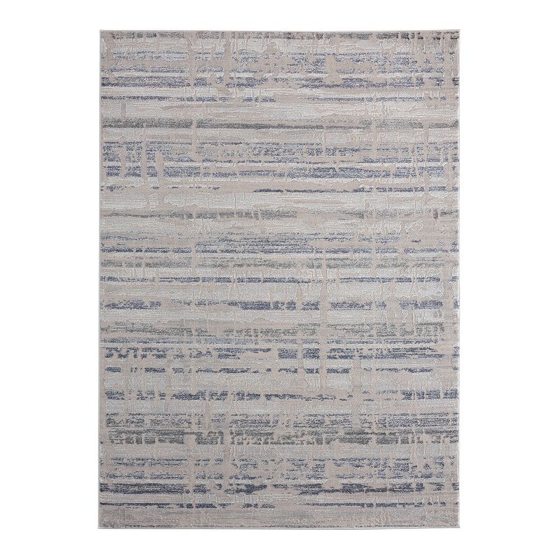 United Weavers Cascades Rainier Rug, Blue, 8Ft Rnd