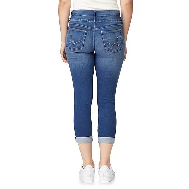 Juniors' WallFlower Insta Soft High Rise Sassy Cropped Jeans