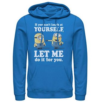 Men's Despicable Me Minions Laugh At Yourself Pullover Hoodie