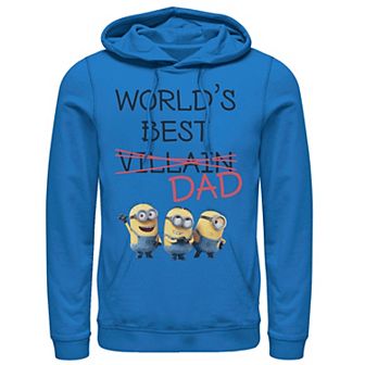 Men's Despicable Me Minions Crossed Out Villain Pullover Hoodie