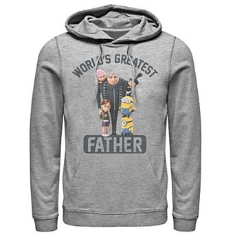 Men's Despicable Me Minions Greatest Father Pullover Hoodie