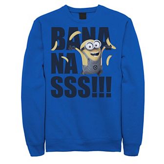 Men's Despicable Me Minions Dave Goes Bananas Sweatshirt