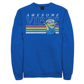 Men's Despicable Me Minions Dave Awesome Vibes Sweatshirt