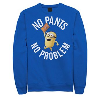Men's Despicable Me Minions No Pants No Problem Sweatshirt