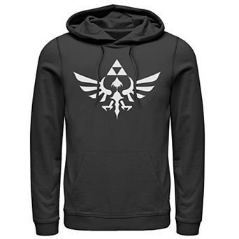 Men's Nintendo Legend Of Zelda Blue Royal Crest Pullover Hoodie