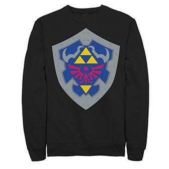 Men's Nintendo Legend Of Zelda Hylian Shield Simple Sweatshirt