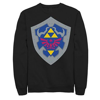 Men's Nintendo Legend Of Zelda Hylian Shield Simple Sweatshirt
