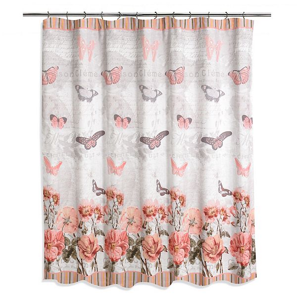 Popular Bath Beautifly Shower Curtain