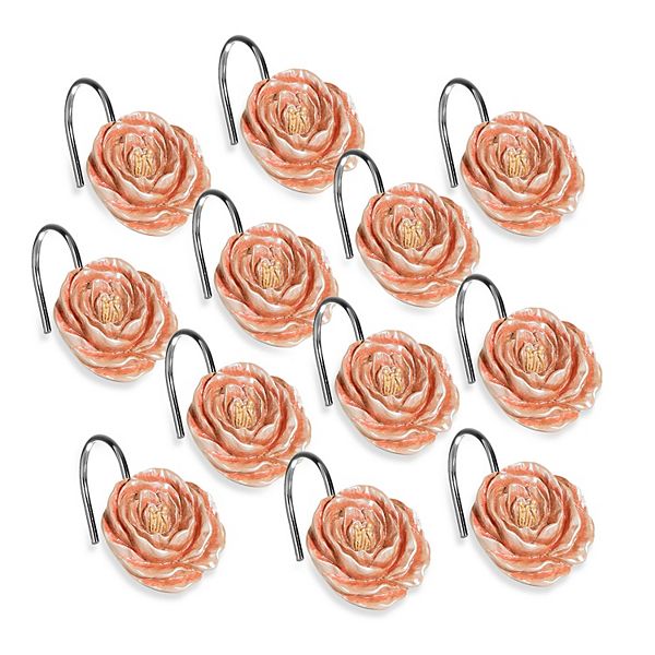 Popular Bath Beautifly 12pack Shower Curtain Hooks