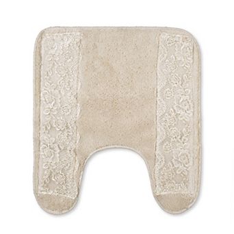 Popular Bath Rose Vine Contour Bath Rug