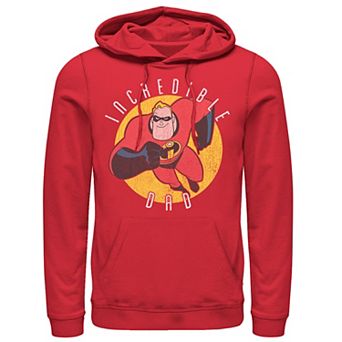 Disney / Pixar's The Incredibles Mr. Incredible Men's Dad Pullover Hoodie