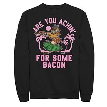Disney's The Lion King Timon Achin' for Bacon Men's Sweatshirt
