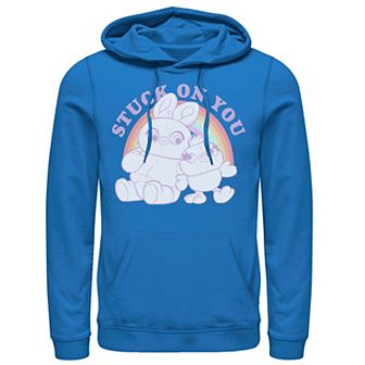 Disney / Pixar's Toy Story 4 Ducky & Bunny Men's Stuck On You Pullover Hoodie