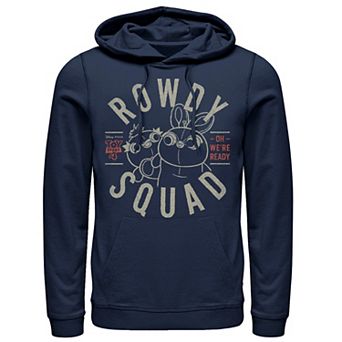 Disney / Pixar's Toy Story 4 Ducky & Bunny Men's Rowdy Squad Logo Pullover Hoodie