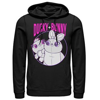 Disney / Pixar's Toy Story 4 Ducky & Bunny Men's Circle Logo Pullover Hoodie