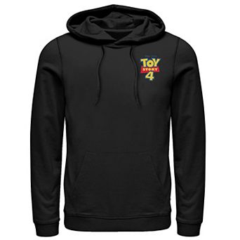 Disney / Pixar's Toy Story 4 Men's Movie Logo Left Chest Pocket Pullover Hoodie