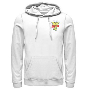 Disney / Pixar's Toy Story 4 Men's Movie Logo Left Chest Pocket Pullover Hoodie