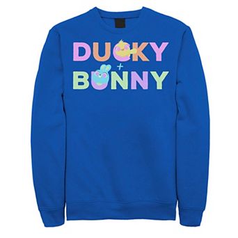 Men's Disney / Pixar Toy Story 4 Ducky & Bunny Colorful Names Logo Sweatshirt