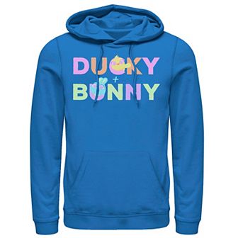 Disney / Pixar's Toy Story 4 Ducky & Bunny Men's Colorful Names Logo Pullover Hoodie