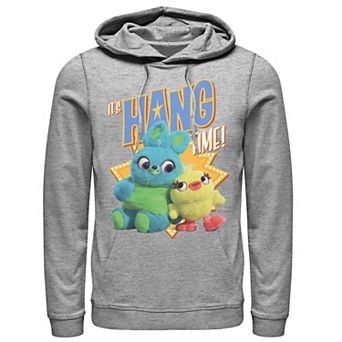Disney / Pixar's Toy Story 4 Ducky & Bunny Men's It's Hang Time Pullover Hoodie