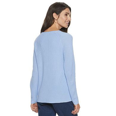Women's Croft & Barrow® Scoopneck Sweater