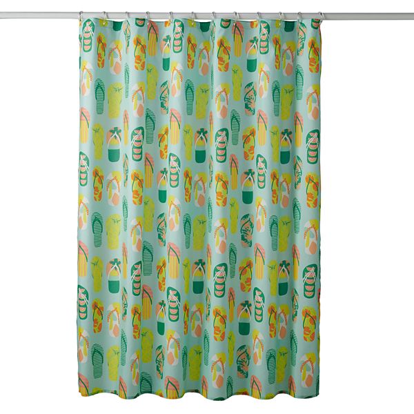 Celebrate Together™ Summer FlipFlops Shower Curtain