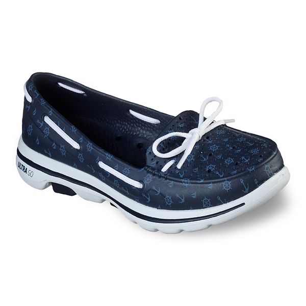 Skechers® Foamies GOwalk 5 Nautical Women's Boat Shoes