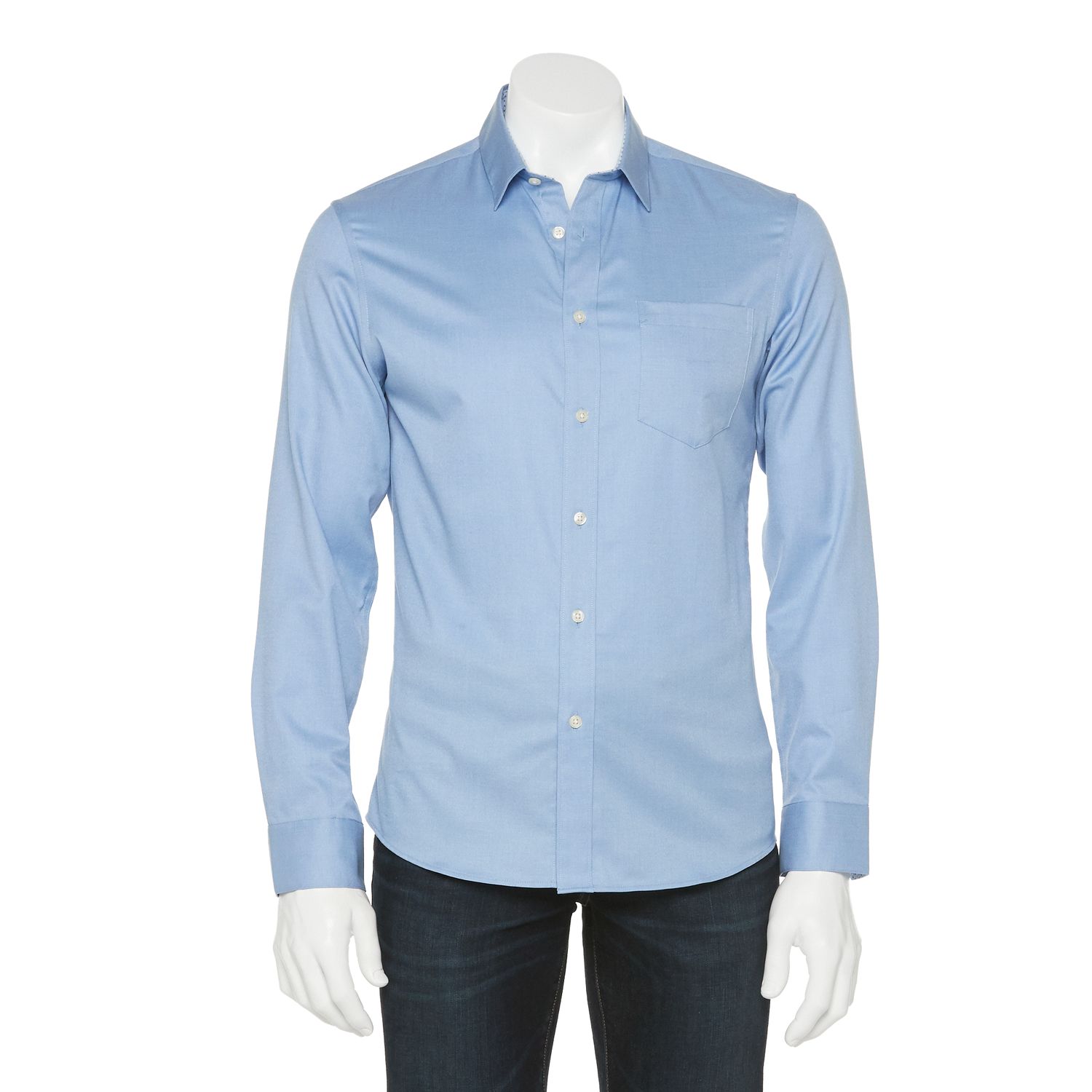 kohls slim fit shirts
