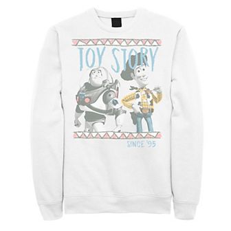Disney / Pixar's Toy Story Buzz Lightyear And Woody Men's Since '95 Sweatshirt