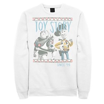 Disney / Pixar's Toy Story Buzz Lightyear And Woody Men's Since '95 Sweatshirt