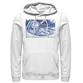 Disney / Pixar's Toy Story Buzz Lightyear Men's "Buckle Up" Sketch Hoodie