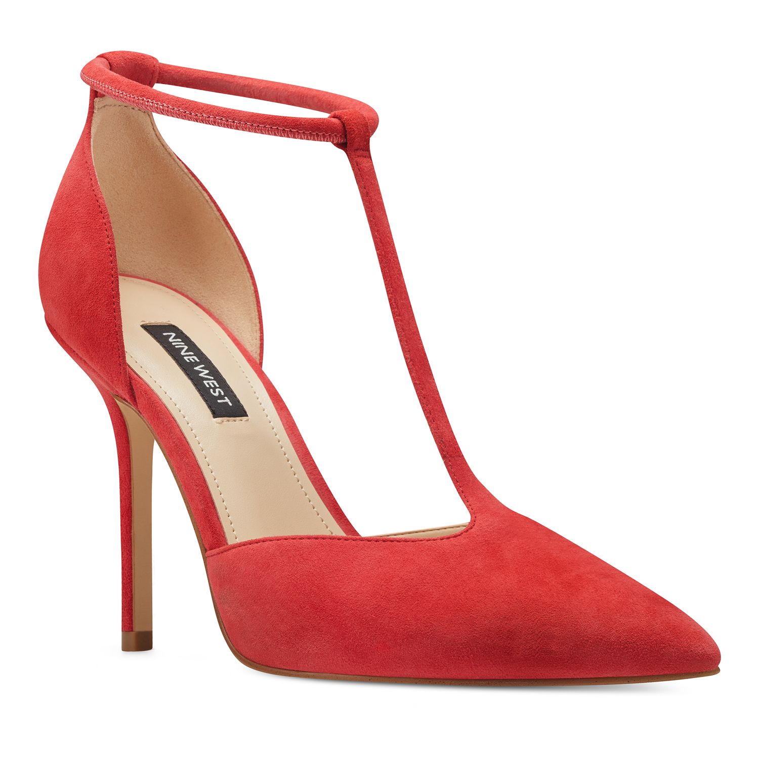 nine west suede pumps