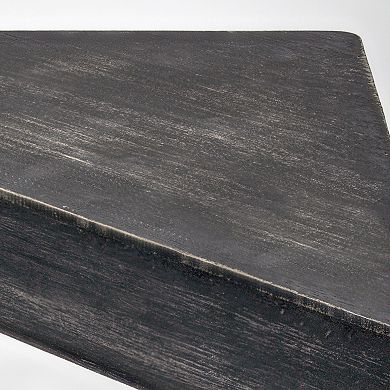 American Art Décor Rustic Wood Floating Corner Shelves 2-pc. Set